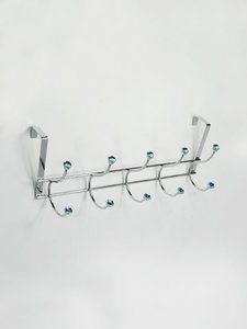 Overdoor wire 5 Colorful Flower <b>Towel</b> <b>Hook</b> - Product Image 5