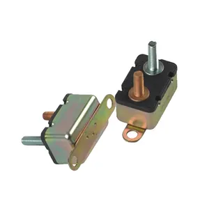 Disjoncteur de protection de moteur E5, interrupteur thermique, surcharge, disjoncteur de type de clou, voiture, automobile, 30a, 24V, DC