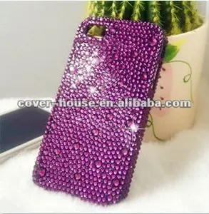 2012 new arrival cases for iPhone4 with beads