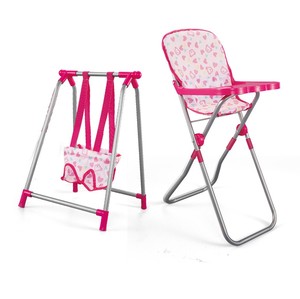 Ensemble de <span class=keywords><strong>chaise</strong></span> berçante pour poupée miniature, jeu de simulation, poupée bébé, OC0295971 - Product Image 4