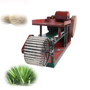 High Quality Pineapple Fiber Decorticating Machine Banana Peeling Machine Banana stem Making Machine