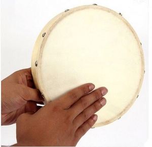 Nghề Nhạc Cụ Truyền Thống Trung Quốc Làm Bằng Tay Bằng Gỗ 8 ''Trống Nhạc Cụ Bộ Gõ Tay Trống - Product Image 2