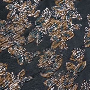 KEER fabbrica all'ingrosso all'ingrosso personalizzato delle signore di colore del fiore del broccato jacquard crêpe <span class=keywords><strong>tessuto</strong></span> per il vestito del partito - Product Image 6
