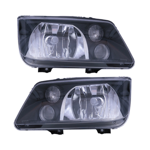 ไฟหน้า JDM สีดำ ปี 99-02 พร้อมไฟตัดหมอก สำหรับรถยนต์ <span class=keywords><strong>Volkswagen</strong></span> <span class=keywords><strong>Jetta</strong></span> ปี 1999-2002 รุ่น VW2502124/VW2503124 - Product Image 2