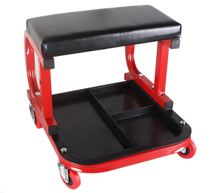 <span class=keywords><strong>Taburete</strong></span> de reparación de asiento de trabajo de garaje, asiento de taller, detalle de coche, rueda rodante, reparación de enredadera, mecánicos, asientos de rodillos, taburetes de enredadera - Product Image 5