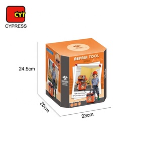 2 in 1 Pretend Play Trolley <strong>Toy</strong> <strong>Tool</strong> <strong>Set</strong> for Boys - Product Image 6