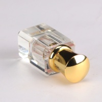 Conception Unique 1ml Mini Petit Verre Cristal Rechargeable Bouteille De Parfum à L'huile Essentielle avec la Boule De Rouleau