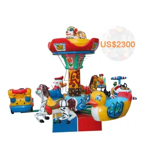 Professionele Fabrikant Winkelcentrum Pretpark Kids Kleine Kiddy Rides Mini Carrousel Te Koop