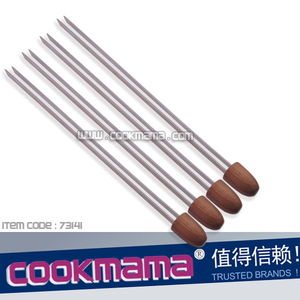 I più venduti 2022 per uso domestico essenziale strumento da campeggio all'aperto spiedini per barbecue in acciaio inossidabile - Product Image 2