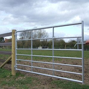 Fabrika satış <span class=keywords><strong>Metal</strong></span> sığır çit at paneli çit koyun çit panelleri ve ferforje kapı - Product Image 6