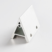 Support de profilé en aluminium à 90 degrés / 135 degrés / 45 degrés, pièces de connexion en aluminium haute résistance