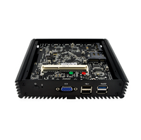 Mini PC Qotom de 4 Puertos LAN, Sin Ventilador, J1900 Quad Core, Linux, 8G RAM, 64G SSD, WIFI, Apto para Router, Firewall, Proxy
