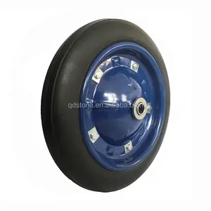 12 inch durable solid rubber wheels for wagons