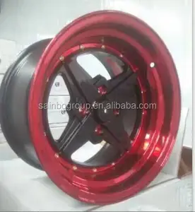 13 "14" 4x114 3/100 Aluminium Roda Rim/Mobil Paduan Roda