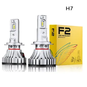 H7 F2 12000 LUMENS LED פנס 9005 9006 H11 9007 H13 H4