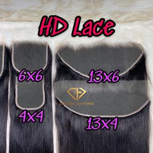 COMELYHAIRS Parrucca Frontale in Pizzo HD Swiss 13x4 13x6 con Chiusura Frontale in Pizzo HD - Product Image 3