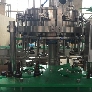Zhangjiagang Automatic 3 in 1 Glass Bottle Beer Washing Filling and Capping <strong>Machine</strong> - Product Image 5