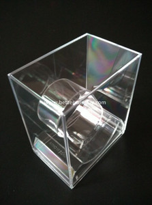 カスタムアクリル透明プラスチック時計ボックス - Product Image 3