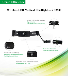 Lampe frontale médicale LED sans fil, lampe chirurgicale, lampe dentaire, sans fil, pour dentiste, ORL, médecin, lampe frontale chirurgicale portable - Product Image 3