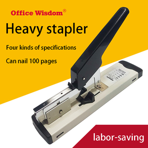 <span class=keywords><strong>Agrafeuse</strong></span> professionnelle de grande capacité pour bureau, vente directe d'usine, peut agrafier 100 feuilles, profondeur de <span class=keywords><strong>papier</strong></span> de 57 mm, <span class=keywords><strong>agrafeuse</strong></span> lourde - Product Image 2