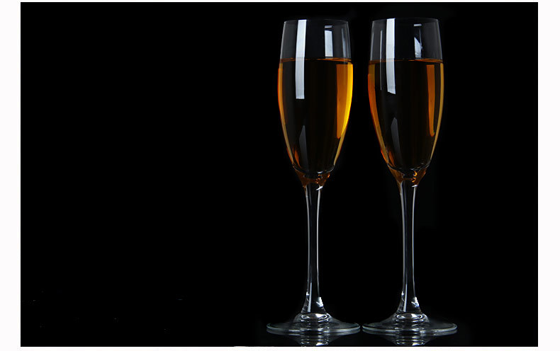 Hot sell Crystal Champagne wine glass Wedding Champagne Flutes, Elegant Toasting Glasses
