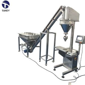 Roestvrijstalen Frame Cacaopoeder Hellende Vijzel Transportband Schroef Feeder Machine Met Vierkante Hopper - Product Image 5