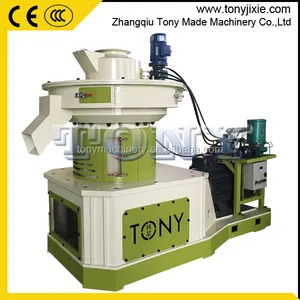 Tony TYJ560 serie costo-efectiva de biomasa de madera de la máquina de pellets de precio/pellets de madera de prensa/máquina de fabricación de pellets de madera