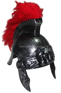 MHH113, armadura medieval y casco de <span class=keywords><strong>centurión</strong></span> romano, fiesta de juguete de plástico a rayas para escenas casuales de playa al aire libre - Product Image 2