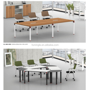 Estilo Simple Foshan muebles de <span class=keywords><strong>oficina</strong></span> en forma de L 1,8 <span class=keywords><strong>Metro</strong></span> escritorio ejecutivo personal de - Product Image 4