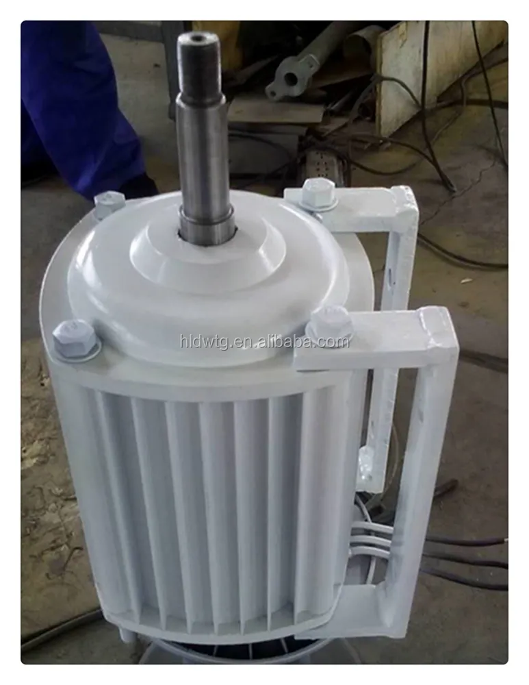 Brushless אלטרנטור 2000W טורבינת רוח מגנט קבוע גנרטור