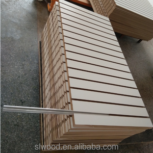 Ranura <span class=keywords><strong>MDF</strong></span> (Panel slatwall) para tablero de exhibición/hoja de <span class=keywords><strong>MDF</strong></span> con ranura - Product Image 6