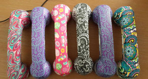 Điện thoại di động <span class=keywords><strong>receiver</strong></span> 3.5mm Âm Thanh AUX Điều Khiển Âm Lượng Tai Nghe Điện Thoại Thiết Bị Cầm Tay Loa - Product Image 5