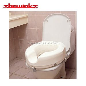 ที่นั่งชักโครกแบบพกพา ถอดประกอบได้ ไม่มีที่วางแขน ความสูง 6 นิ้ว รับน้ำหนักได้ 100 กิโลกรัม ผลิตจากโพลีเอทิลีน + พลาสติก แบบดั้งเดิม - Product Image 2