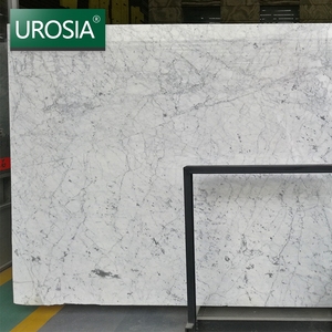 Venta caliente precio barato diseño moderno baño italiano <span class=keywords><strong>Carrara</strong></span> blanco de mármol en M2 azulejos de pared de suelo de mármol - Product Image 5