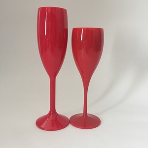 Copa de vino de champán de plástico personalizada de diseño clásico de Color blanco de Bar personalizado <span class=keywords><strong>barato</strong></span> - Product Image 3