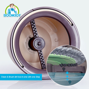 ชุดถังปั่นม็อบหมุนอัตโนมัติ สแตนเลส ยี่ห้อ Easy Press พร้อมม็อบเดี่ยว - Product Image 2