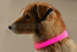 Collares para perros pequeños, seguridad nocturna, <span class=keywords><strong>LED</strong></span> brillante, suministros para mascotas, <span class=keywords><strong>Collar</strong></span> para perros y gatos - Product Image 4