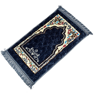 Sejadah Mosque 100% เสื่อสวดมนต์ขอ<span class=keywords><strong>ง</strong></span>ชาวมุสลิม,เสื่อผ้าสักหลาดเนื้อนิ่มพับได้ป้องกันการลื่นไถลเดินทางแบบขายส่<span class=keywords><strong>ง</strong></span> - Product Image 4
