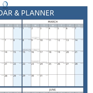 Calendrier mural personnalisé à Double face, calendrier de jour <span class=keywords><strong>2020</strong></span>, stratifié, <span class=keywords><strong>365</strong></span>, 018-1A1 - Product Image 3