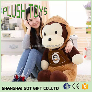 Un gran felpa de moda correas mono <span class=keywords><strong>en</strong></span> Cap juguetes Año <span class=keywords><strong>del</strong></span> Mono muñeca mascota - Product Image 1
