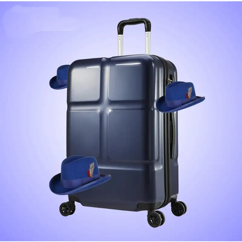 Custom Famous Brand Designer Luggage PC Trolley Bags Hard Case Waterproof 3pcs Suitcase Set