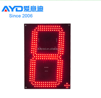 Alta Luminosità Led Gas Stazione di Bordo del Segno 7 Segmenti Led Digital Panel