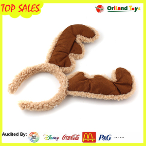 Minnie Mickey Mouse Orejas Diadema Puffy Arco de Polca Roja Favores de Partido Traje orejas de gato diadema - Product Image 5