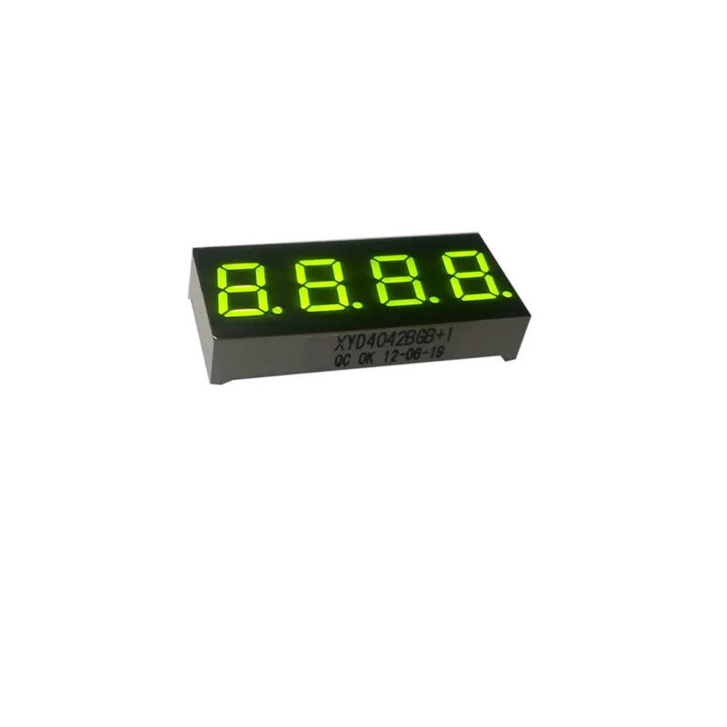 Wachtrij teller display alfanumerieke led display 4 digit