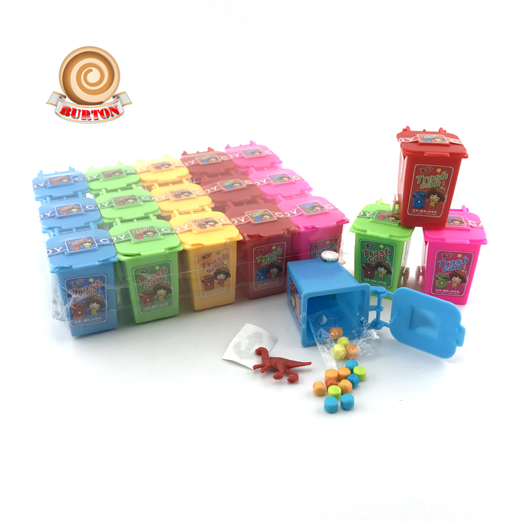 Новинка, пластиковая мусорная корзина, игрушечные конфеты с татуировкой