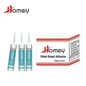 Homey vente en gros de mélange de mastic acrylique <span class=keywords><strong>blanc</strong></span> Base d'eau imperméable adhésif parquet verre acrylique joint peinture emballage - Product Image 1