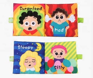 Peluche panno morbido libro giocattolo per bambini e bambine educativo diario del giorno del bambino regalo - Product Image 6