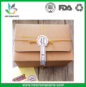 "HAND MADE" always Fresh Kraft Paper Baking Sealing Sticker/vintage DIY Gifts <strong>Posted</strong>/bake Package <strong>Label</strong> - Product Image 4
