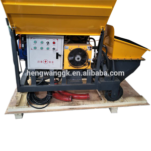 مضخة مزج الخرسانة مقطورة هيدروليكية الخرسانة المحمولة معدات الخلط الاسمنت مضخة الخرسانة - Product Image 2