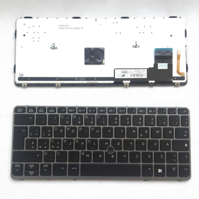 NEW Laptop Keyboards for HP Elitebook 820 G1 820 G2 Keyboard Black Frame Backlit IT Keyboard